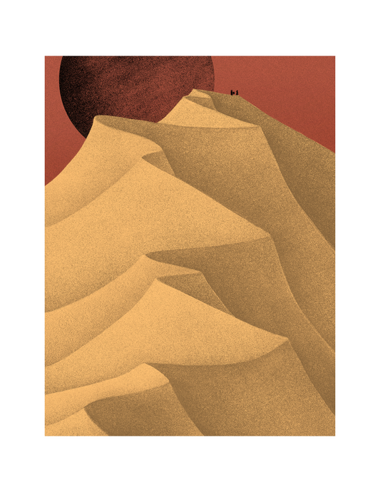 'Dune' Art Print