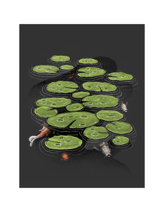 'Bigger Fish' Art Print