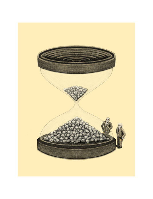 'The Hourglass' Art Print