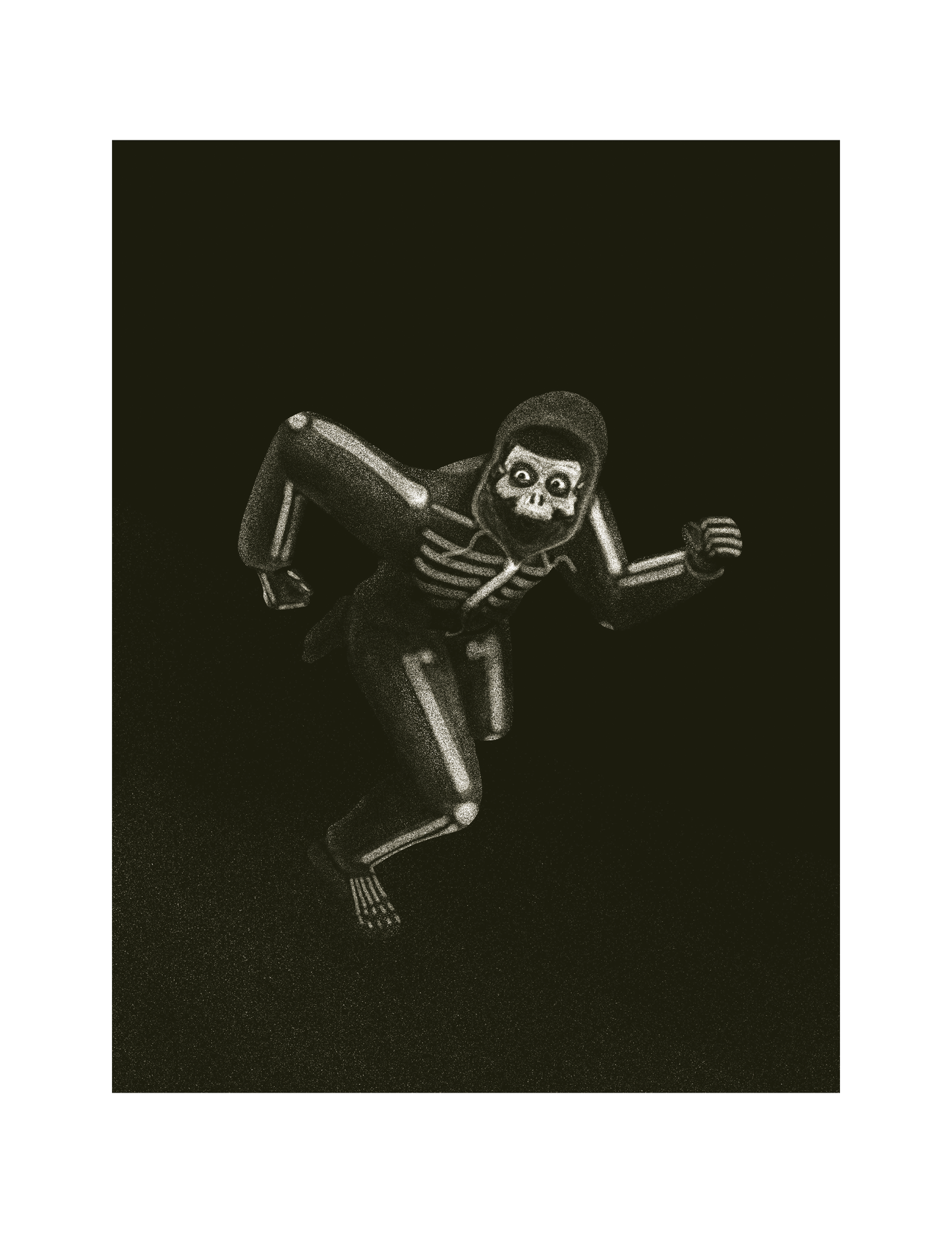 'Death on the Run' Art Print
