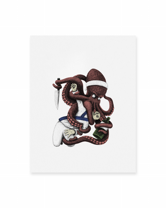 'Octopus' Art Print