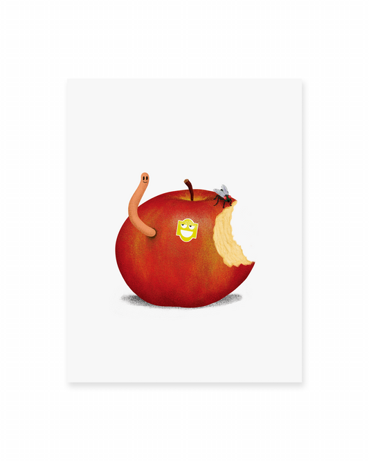 'Apple of my Eye' Art Print