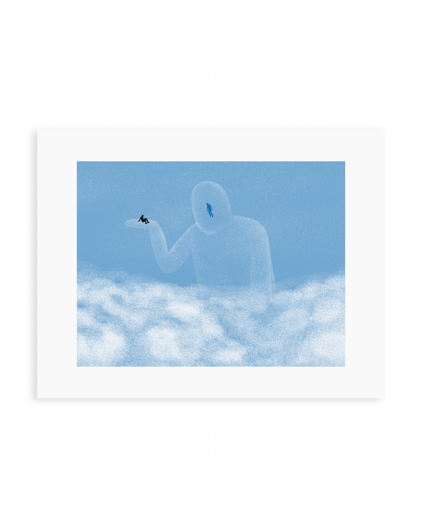 'Cloud Man' Art Print