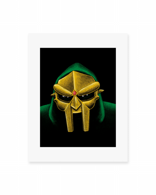 'METAL FACE' Art Print