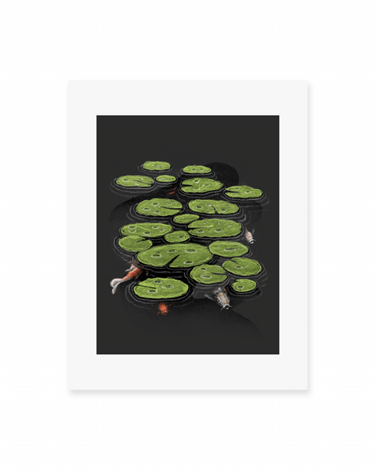 'Bigger Fish' Art Print