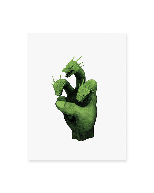 'King Ghidorah' Art Print
